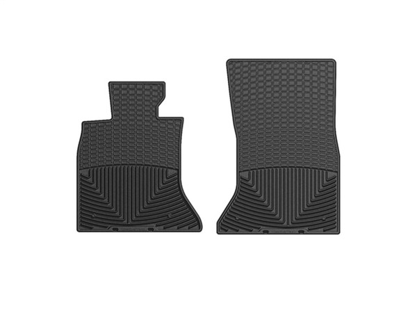 WeatherTech All Weather Floor Mats; Black; Front W204