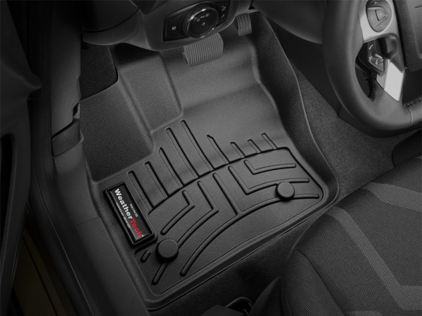 WeatherTech FloorLinerTM DigitalFit; Black; Front 445991 - Weathertech