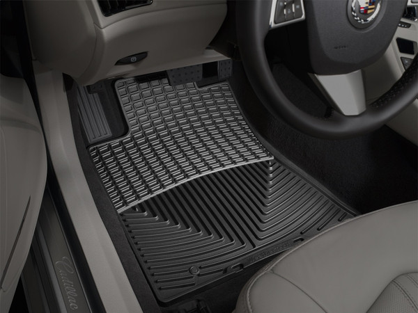 WeatherTech All Weather Floor Mats; Black; Front W93 - Weathertech