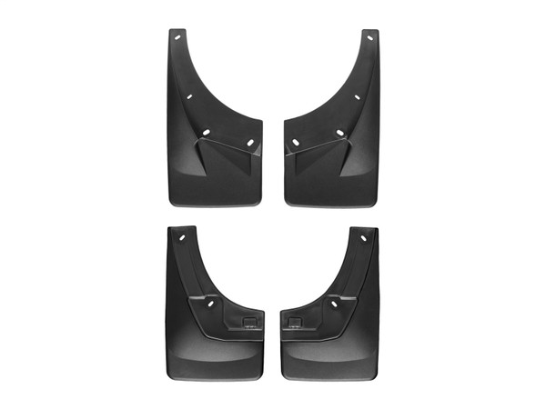 WeatherTech MudFlap No-Drill DigitalFit MudFlap Kit; Black 110013-120022 - Weathertech