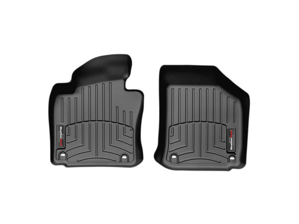 WeatherTech FloorLinerTM DigitalFit; Black; Front 440801