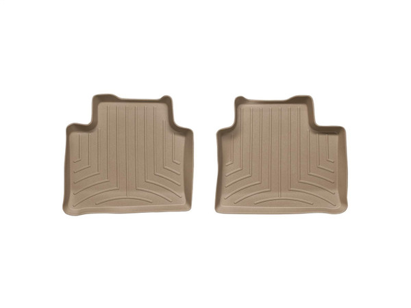 WeatherTech FloorLinerTM DigitalFit; Tan; Rear; 2 Piece 452252 - Weathertech