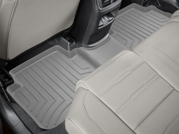 WeatherTech FloorLinerTM HP; Gray; Rear 4611102IM - Weathertech
