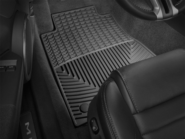WeatherTech All Weather Floor Mats; Black; Front W366 - Weathertech