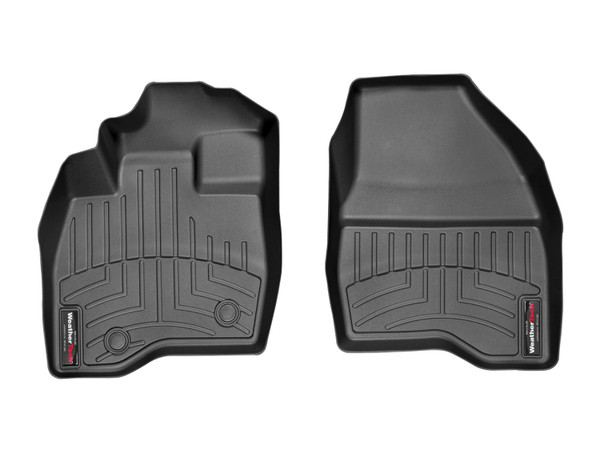 WeatherTech FloorLinerTM DigitalFit; Black; Front 447041