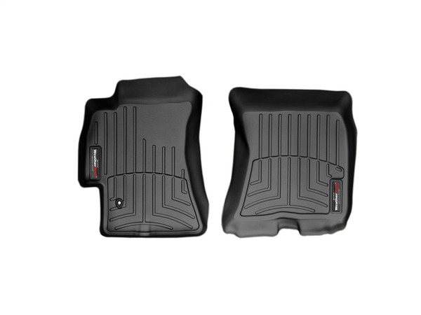 WeatherTech FloorLinerTM DigitalFit; Black; Front 440831