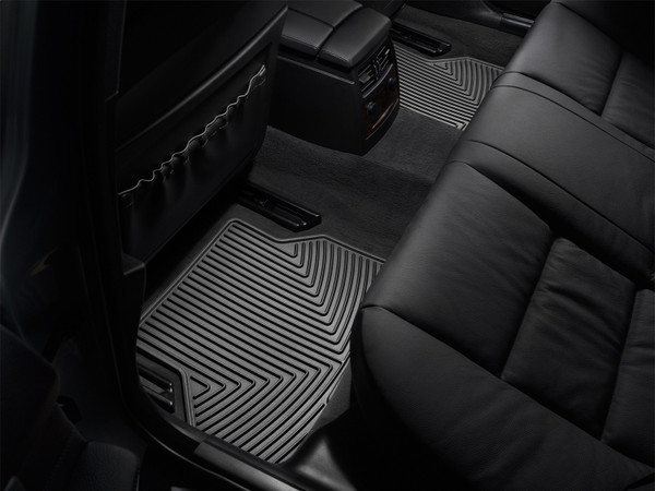 WeatherTech All Weather Floor Mats; Black; Rear W143 - Weathertech