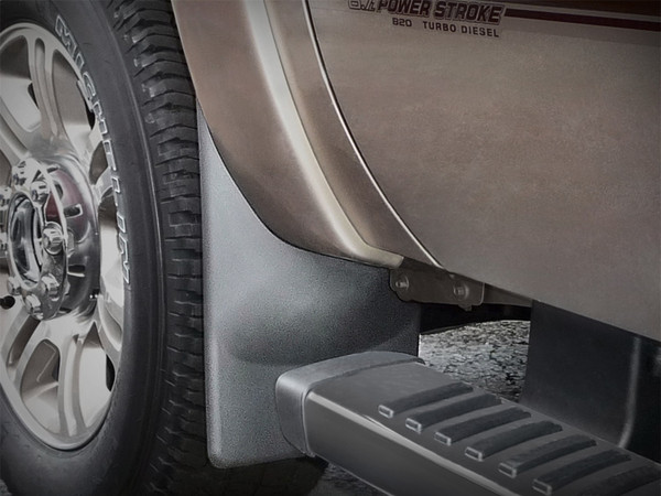 WeatherTech MudFlap No-Drill DigitalFit; Black 110031 - Weathertech
