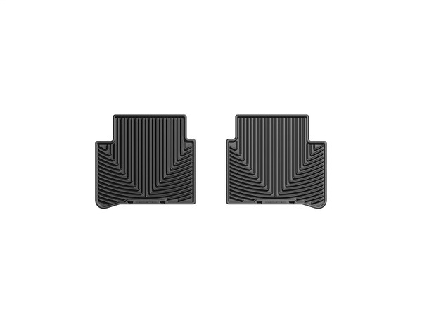WeatherTech All Weather Floor Mats; Black; Rear W209