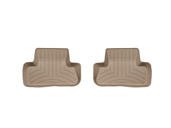 WeatherTech FloorLinerTM DigitalFit; Tan; Rear; 2 Piece 452302