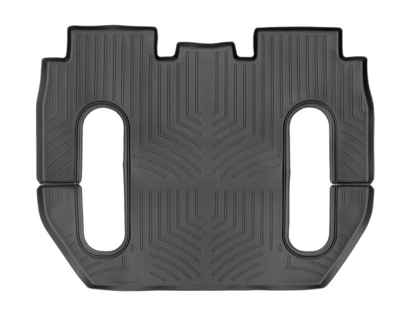 WeatherTech FloorLinerTM DigitalFit; Black; Rear and Third Row; 1 Piece 448696 - Weathertech