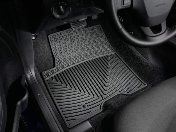 WeatherTech All Weather Floor Mats; Black; Front W98 - Weathertech
