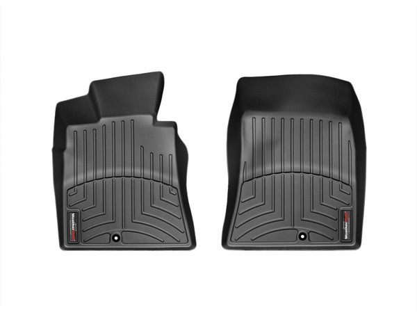 WeatherTech FloorLinerTM DigitalFit; Black; Front 443061