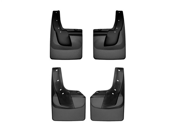 WeatherTech MudFlap No-Drill DigitalFit MudFlap Kit; Black 110092-120185 - Weathertech