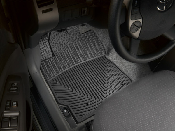 WeatherTech All Weather Floor Mats; Black; Front W108 - Weathertech