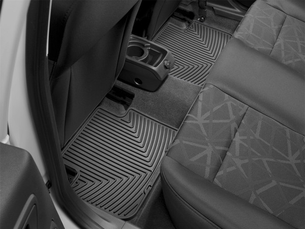 WeatherTech All Weather Floor Mats; Black; Rear W146 - Weathertech