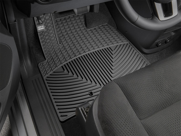 WeatherTech All Weather Floor Mats; Black; Front W340 - Weathertech