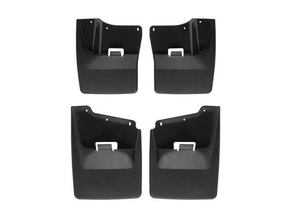 WeatherTech MudFlap No-Drill DigitalFit MudFlap Kit; Black 110120-120120 - Weathertech
