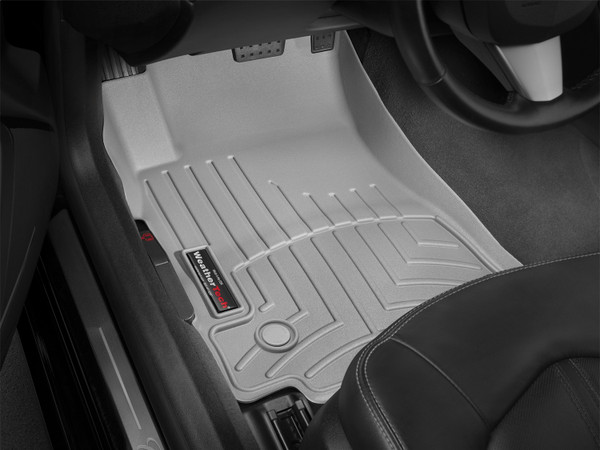 WeatherTech FloorLinerTM DigitalFit; Gray; Front 467641