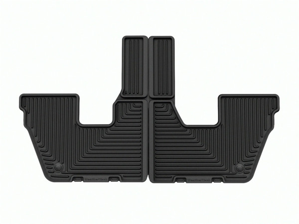 WeatherTech All Weather Floor Mats; Black; Third Row W616 - Weathertech