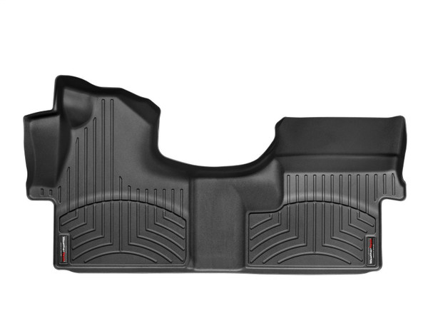 WeatherTech FloorLinerTM DigitalFit; Black; Front; Over The Hump 442491