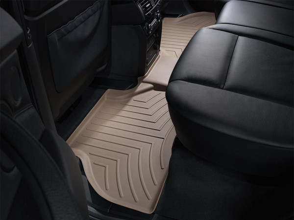 WeatherTech FloorLinerTM DigitalFit; Tan; Rear 450952