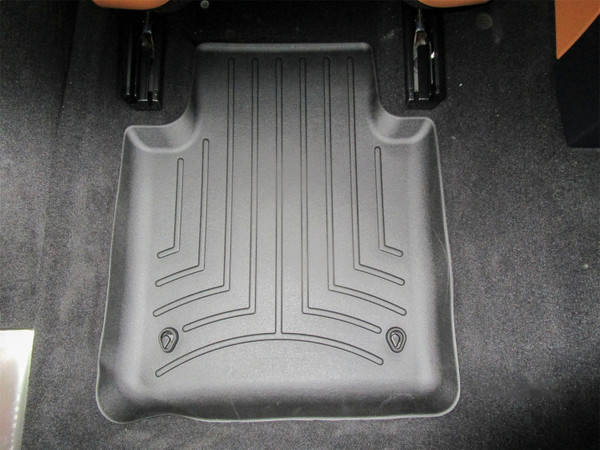 WeatherTech FloorLinerTM DigitalFit; Black; Rear 444474