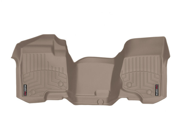 WeatherTech FloorLinerTM DigitalFit; Tan; Front; Over The Hump 452941 - Weathertech