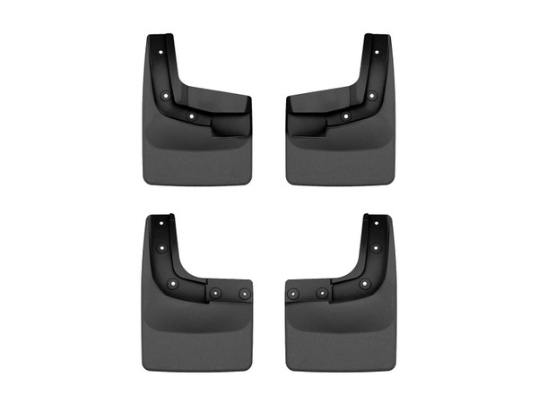 WeatherTech MudFlap No-Drill DigitalFit MudFlap Kit; Black 110186-120186 - Weathertech