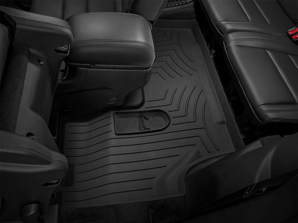 WeatherTech FloorLinerTM HP; Black; Third Row 443245IM