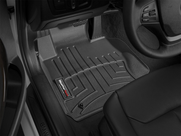 WeatherTech FloorLinerTM DigitalFit; Black; Front 444541 - Weathertech
