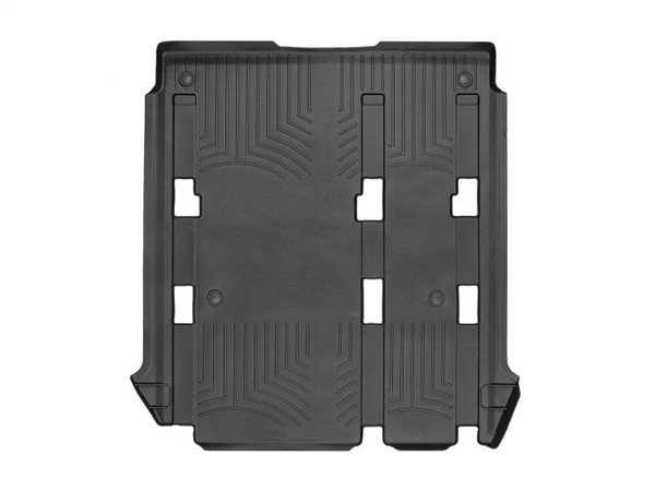 WeatherTech FloorLinerTM DigitalFit; Black; Rear and Third Row; 1 Piece 448732V - Weathertech
