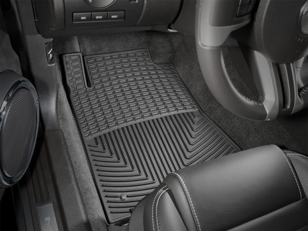 WeatherTech All Weather Floor Mats; Black; Front W178 - Weathertech