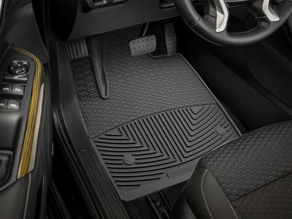 WeatherTech All Weather Floor Mats; Black; Front W418
