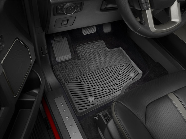 WeatherTech All Weather Floor Mats; Black; Front W345 - Weathertech