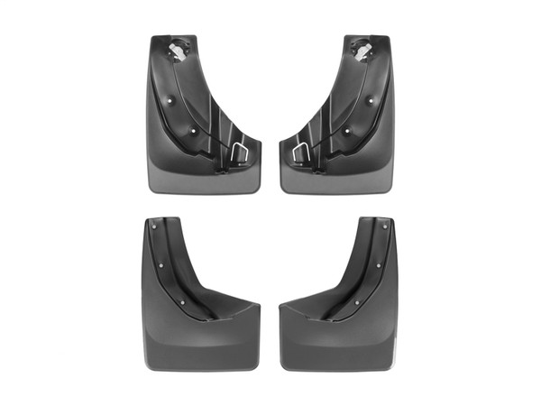 WeatherTech MudFlap No-Drill DigitalFit MudFlap Kit; Black 110039-120039 - Weathertech