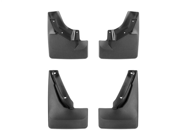 WeatherTech MudFlap No-Drill DigitalFit MudFlap Kit; Black 110177-120159 - Weathertech