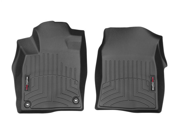WeatherTech FloorLinerTM DigitalFit; Black; Front 448841