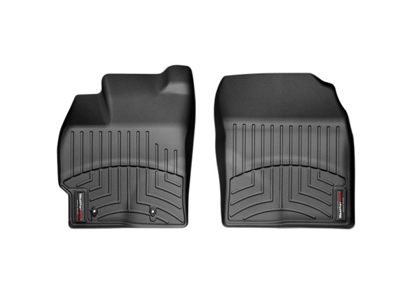 WeatherTech FloorLinerTM DigitalFit; Black; Front 442561