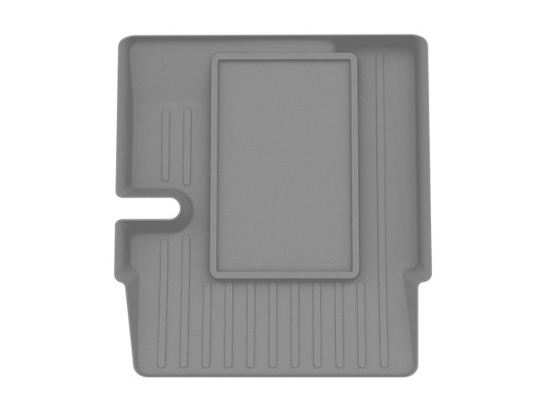 WeatherTech FloorLinerTM DigitalFit; Gray; Rear; Center Aisle 462492