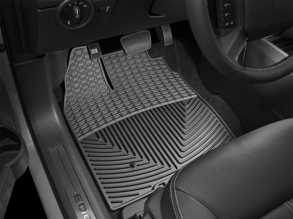 WeatherTech All Weather Floor Mats; Black; Front W186 - Weathertech