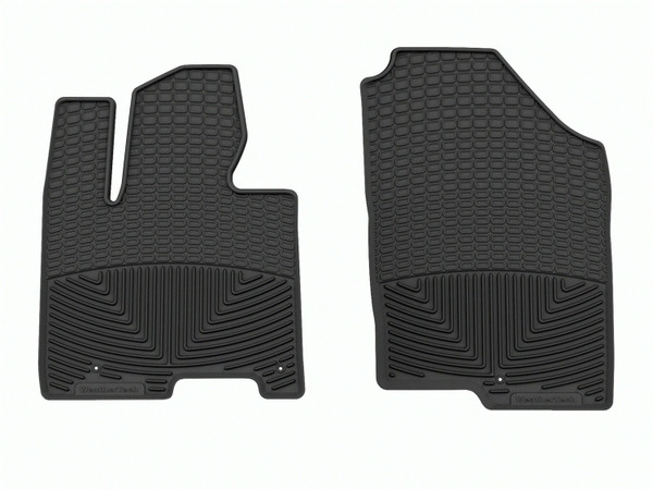 WeatherTech All Weather Floor Mats; Black; Front W374