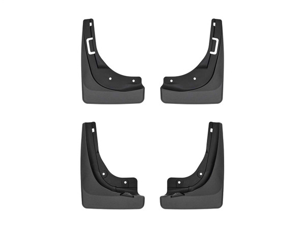 WeatherTech MudFlap No-Drill DigitalFit MudFlap Kit; Black 110181-120181 - Weathertech