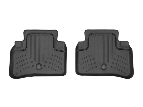 WeatherTech FloorLinerTM DigitalFit; Black; Rear; 2 Pieces 442582
