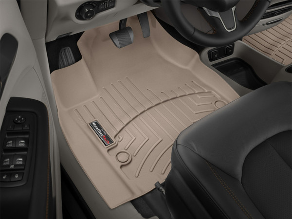 WeatherTech FloorLinerTM DigitalFit; Tan; Front 459451