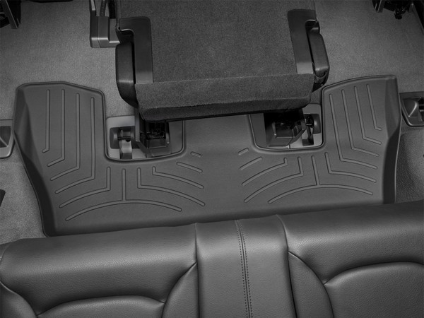 WeatherTech FloorLinerTM DigitalFit; Black; Third Row 448873