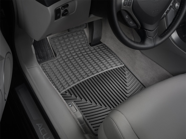 WeatherTech All Weather Floor Mats; Black; Front W58 - Weathertech