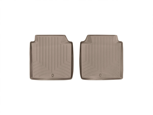 WeatherTech FloorLinerTM DigitalFit; Tan; Rear; 2 Piece 453063 - Weathertech