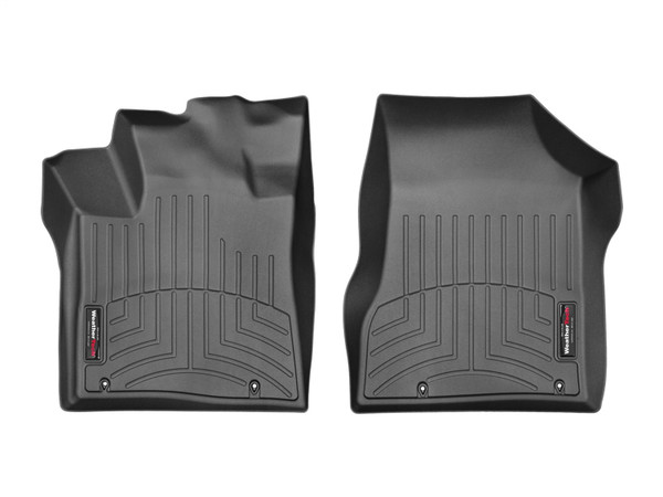 WeatherTech FloorLinerTM DigitalFit; Black; Front 447561