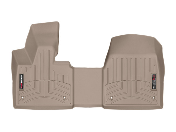 WeatherTech FloorLinerTM DigitalFit; Tan; Front; Over The Hump 455691 - Weathertech